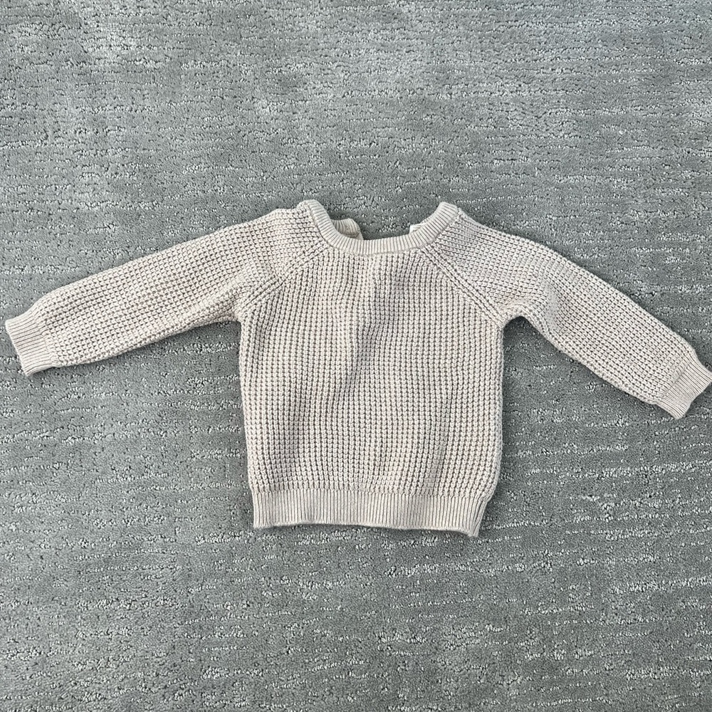Cozy Cream Knit Sweater